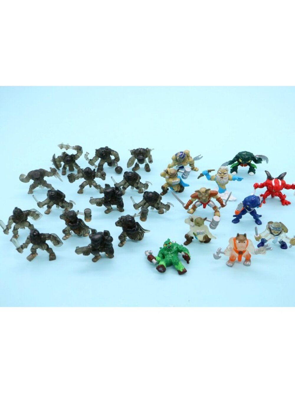 Lot of 25 Fistful of Power PVC Figures Action Fighters Shadow Crystal
